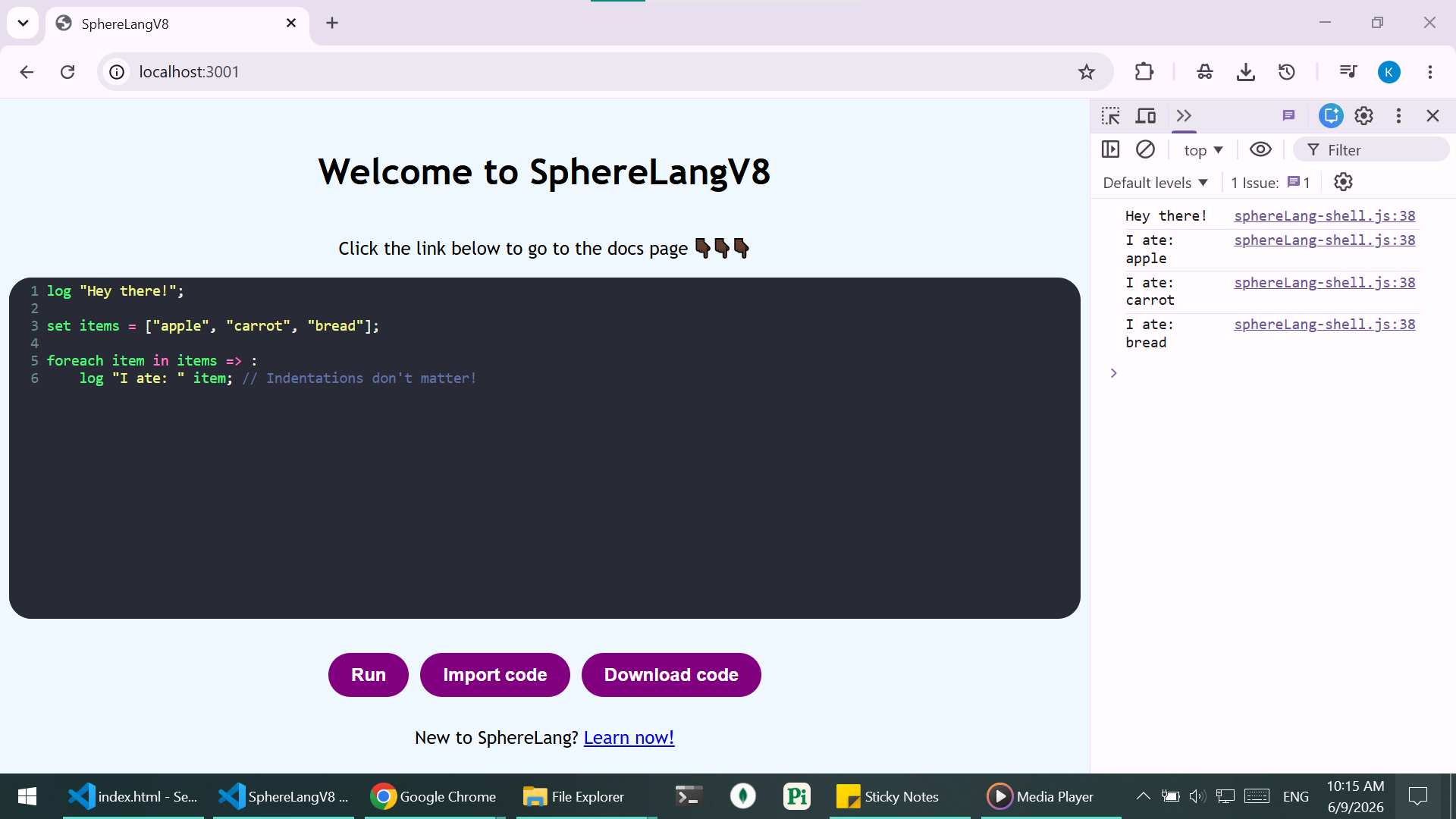 SphereLang image